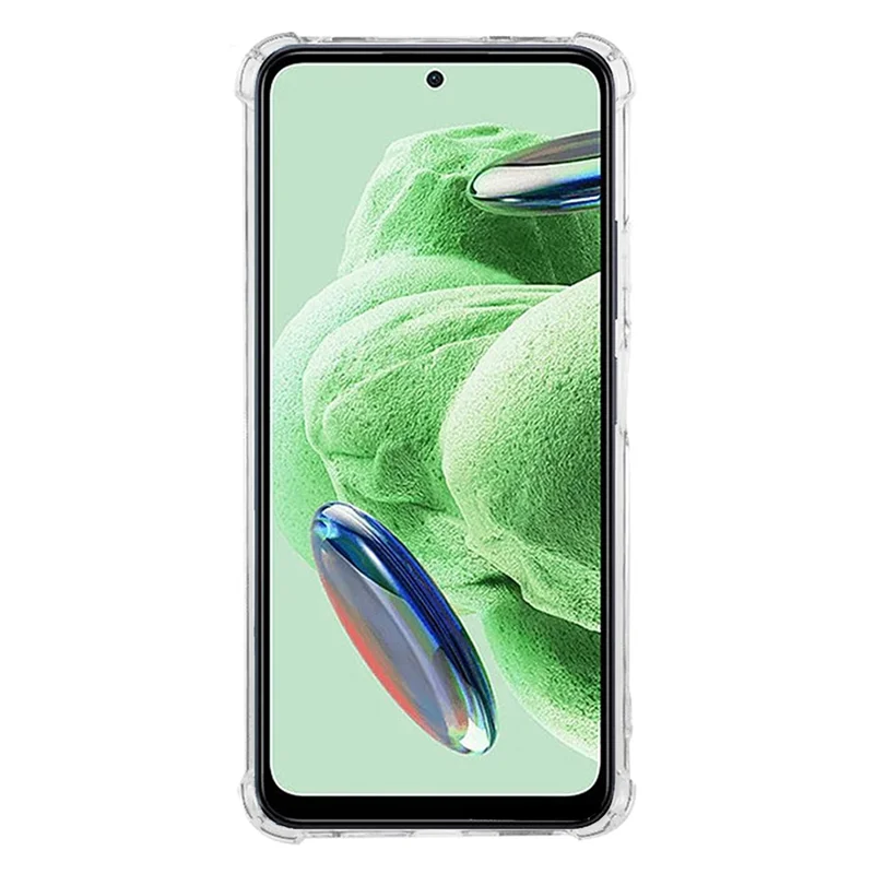 KALEBOL KLB-TPU007 For Xiaomi Redmi Note 12 4G Case 1.5mm TPU Transparent Anti-Drop Phone Cover