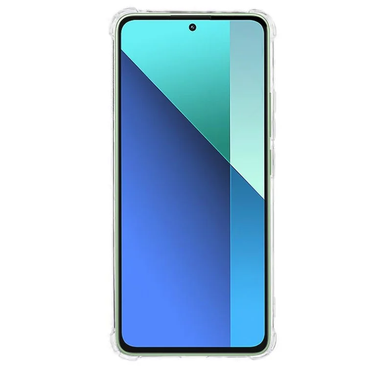 Kalebol KLB-TPU007 Для Xiaomi Redmi Примечание 13 4G Case 1,5 мм TPU Прозрачная Крышка Телефона Против Каша