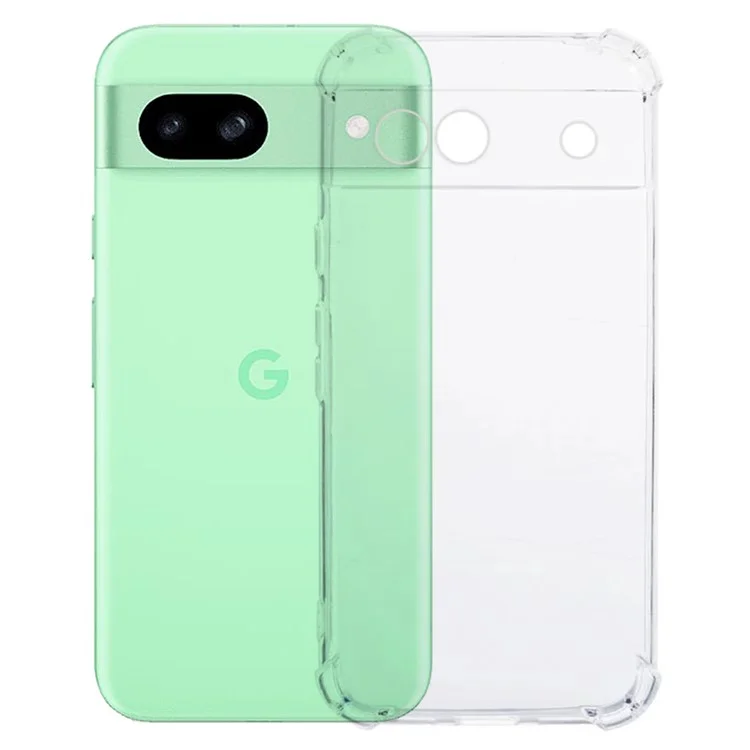 Kalebol KLB-TPU005 Для Google Pixel 8a Case 1,5 мм TPU Прозрачная Крышка Телефона Против Каша