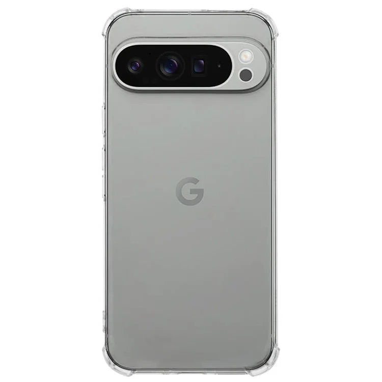 KALEBOL KLB-TPU005 Pour Google Pixel 9 Pro XL Case 1,5 mm TPU Couverture de Téléphone Anti-délai Transparent
