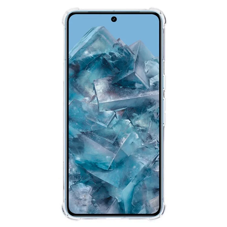 Kalebol KLB-TPU005 Para Google Pixel 8 Pro Case de 1,5 mm TPU Tampa de Telefone Anti-Drop Transparente