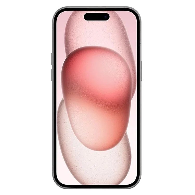 Kalebol KLB-TPU008 Для Iphone 15 Case Transparent Matte TPU Anti-dop Phone Cople - Черный