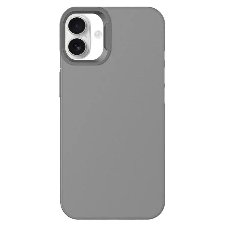 Kalebol KLB-TPU008 Для Iphone 16 Case Transparent Matte TPU Anti-dop Phone Cople - Черный
