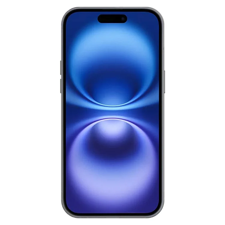 Kalebol KLB-TPU008 Для Iphone 16 Case Transparent Matte TPU Anti-dop Phone Cople - Черный