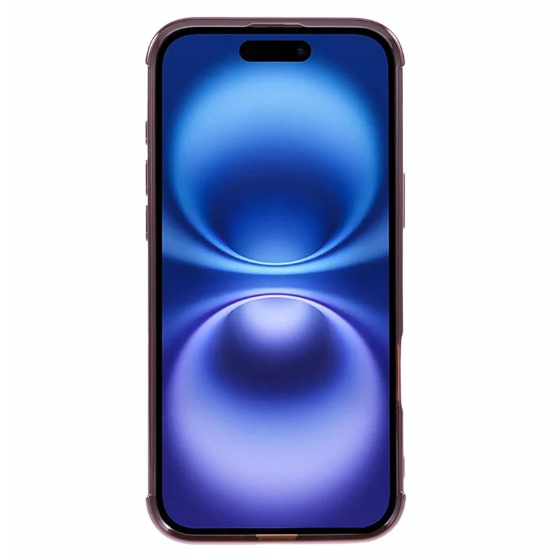 For iPhone 16 Plus Case Compatible with MagSafe Sparkly Leopard Print Clear TPU Phone Cover - Rose Pink