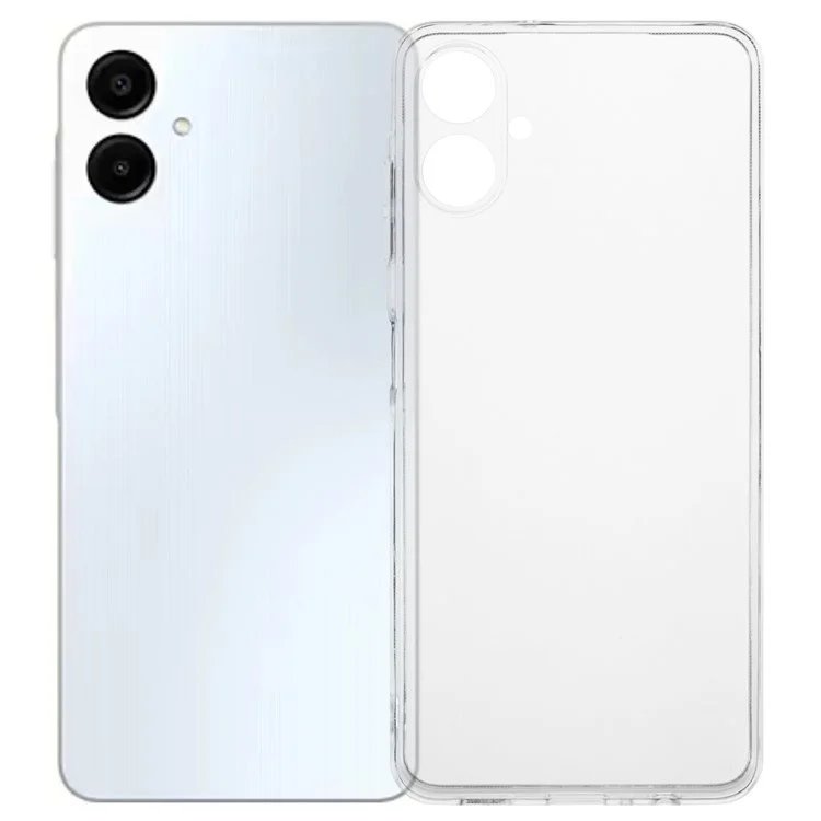 Per Samsung Galaxy A06 Case Watermark-Free 2.0mm Clear Phone TPU Cover