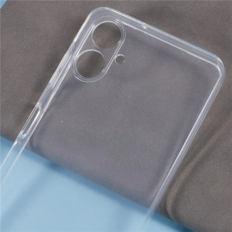Per Samsung Galaxy A06 Case Watermark-Free 2.0mm Clear Phone TPU Cover