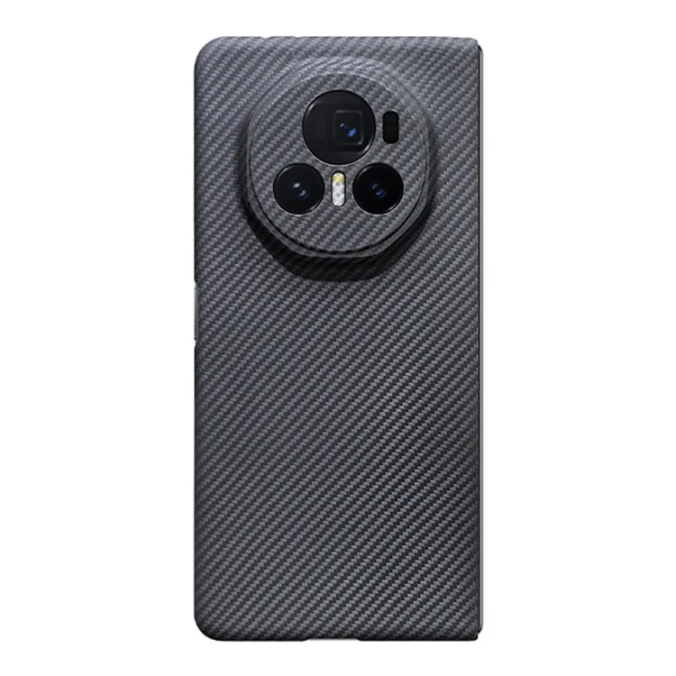 Per Honor Magic V3 V3 5G Case Aramid Fibra Preciso Copertina di Telefono Con Testuratura Fine 600D - Nero