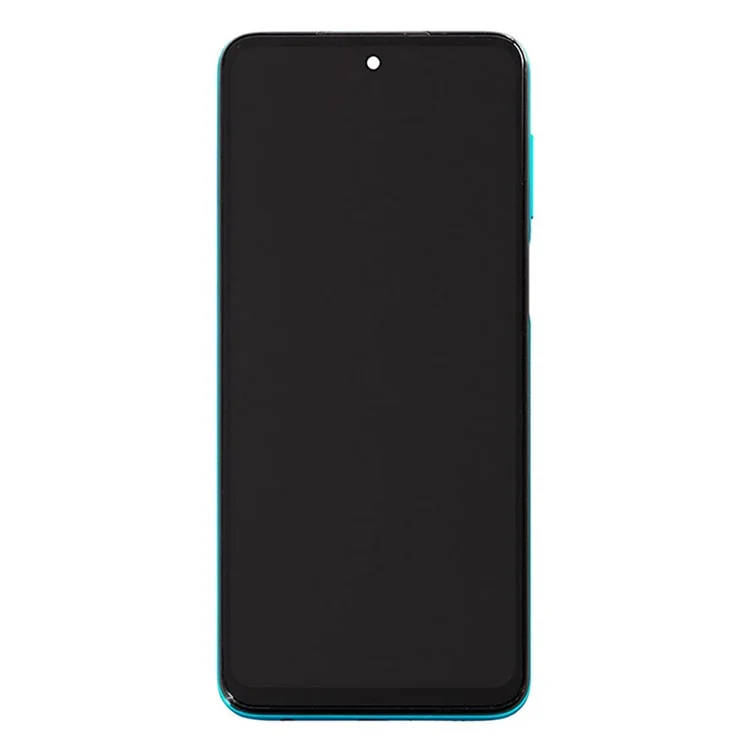 Für Xiaomi Redmi Note 9S 4G / Note 9 Pro 4G, LCD-Bildschirm und Digitizer-Baugruppe + Rahmen Handy-Ersatzteile (Klasse C, ohne Logo) - Grün