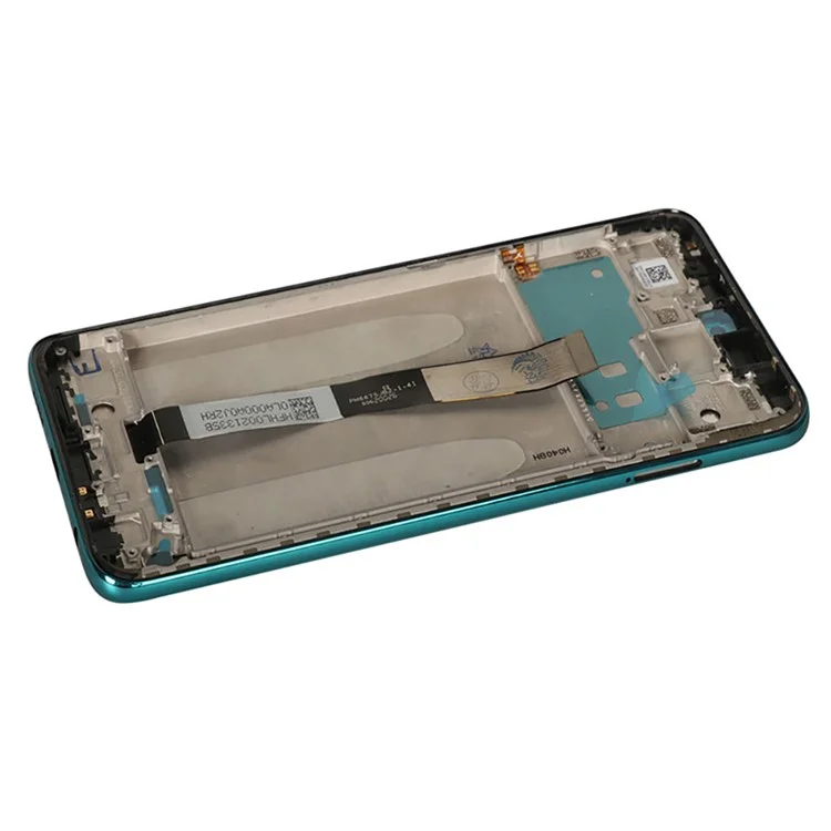 Für Xiaomi Redmi Note 9S 4G / Note 9 Pro 4G, LCD-Bildschirm und Digitizer-Baugruppe + Rahmen Handy-Ersatzteile (Klasse C, ohne Logo) - Grün