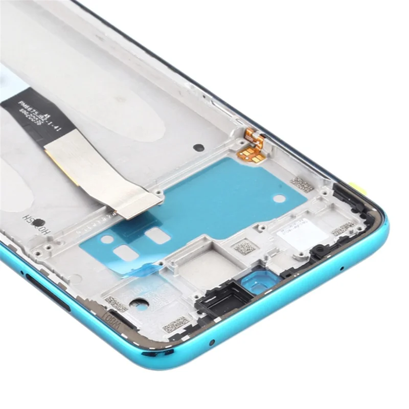 For Xiaomi Redmi Note 9S 4G / Note 9 Pro 4G, LCD Screen and Digitizer Assembly + Frame Cell Phone Replacement Parts (Grade C, Without Logo) - Blue