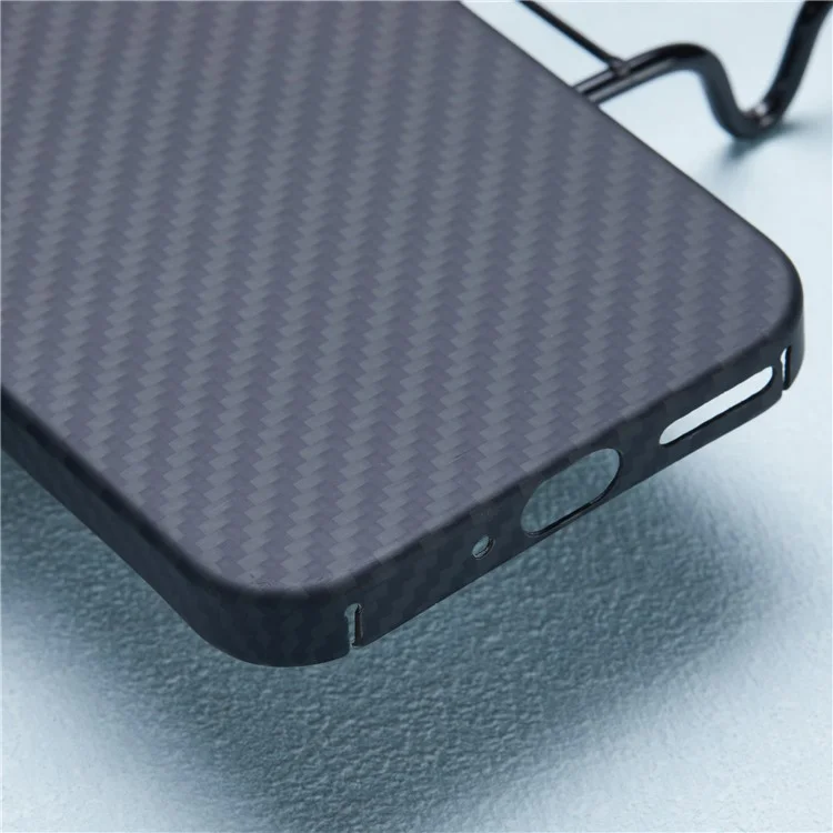 For Google Pixel 9 Pro XL Case 1500D Coarse Texture Aramid Fiber Phone Cover Precision Cut-Out - Black