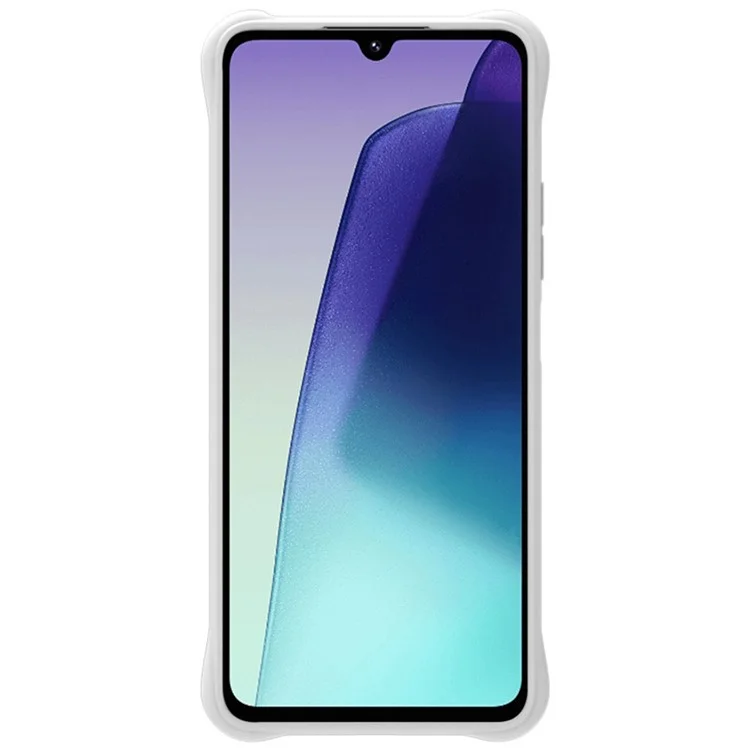 IMAK UC-6 Serie für Xiaomi Poco C75 4G / Redmi 14R 5G / 14C 4G Hülle Wassertropfen-Textur Anti-Rutsch Matte TPU Abdeckung - Matt Weiß