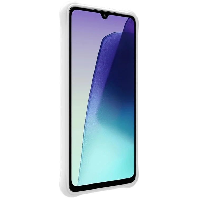 IMAK UC-6 Serie für Xiaomi Poco C75 4G / Redmi 14R 5G / 14C 4G Hülle Wassertropfen-Textur Anti-Rutsch Matte TPU Abdeckung - Matt Weiß