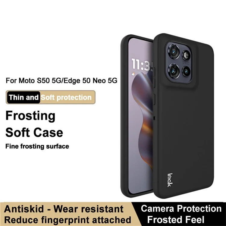 IMAK UC-3 Series for Motorola Thinkphone 25 5G /  Moto S50 5G / Edge 50 Neo 5G Case Matte Anti-Fingerprint Soft TPU Cover