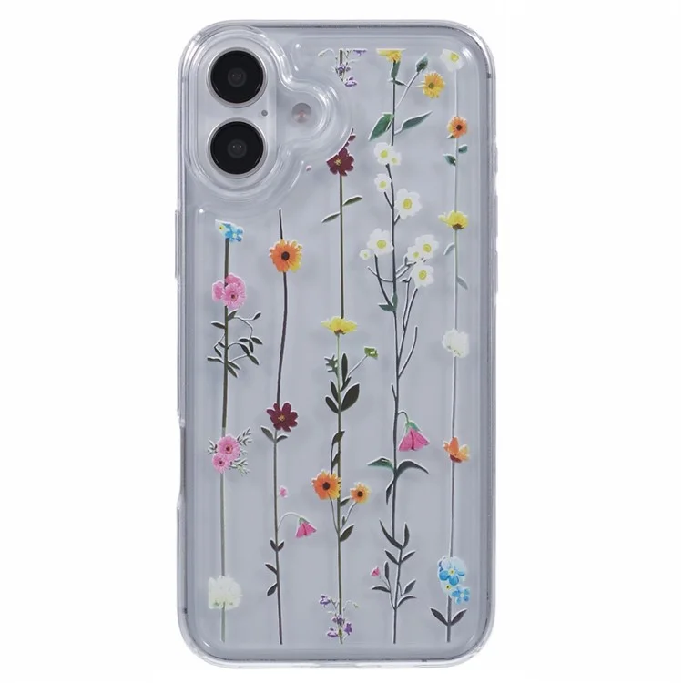 Для Iphone 16 Case TPU Printing Printing Pattern Patter - KS2