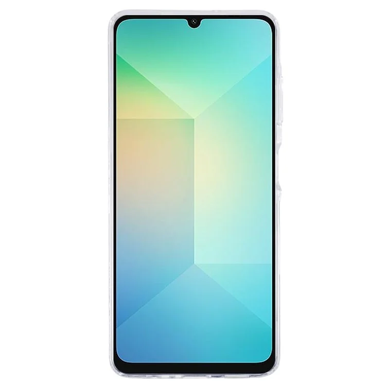 Para Samsung Galaxy A06 Funda TPU Diseño de Impresión Floral Diseño de Cojín de Aire Cubierta Protectora - KS5