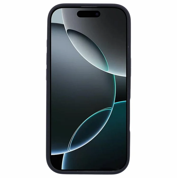 X-LEVEL For iPhone 16 Pro Max Case Compatible with MagSafe Lens Kickstand Liquid Silicone Soft Phone Cover - Black