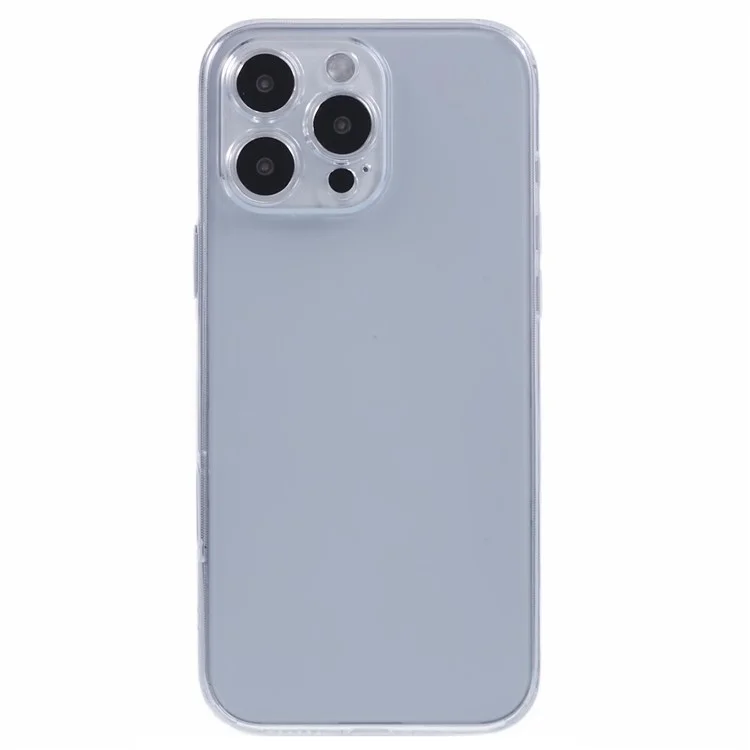 X-LEVEL For iPhone 16 Pro Case Precise Cutout Matte Tempered Glass+TPU Phone Cover - Transparent