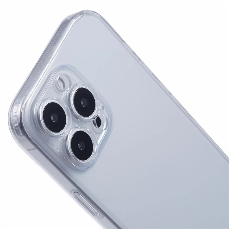 X-LEVEL For iPhone 16 Pro Case Precise Cutout Matte Tempered Glass+TPU Phone Cover - Transparent