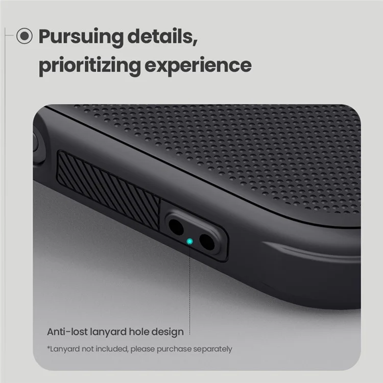 NILLKIN Super Frosted Shield Pro for iPhone 16 Pro Phone Case PC+TPU Matte Phone Cover (Logo Hole Design) - Black