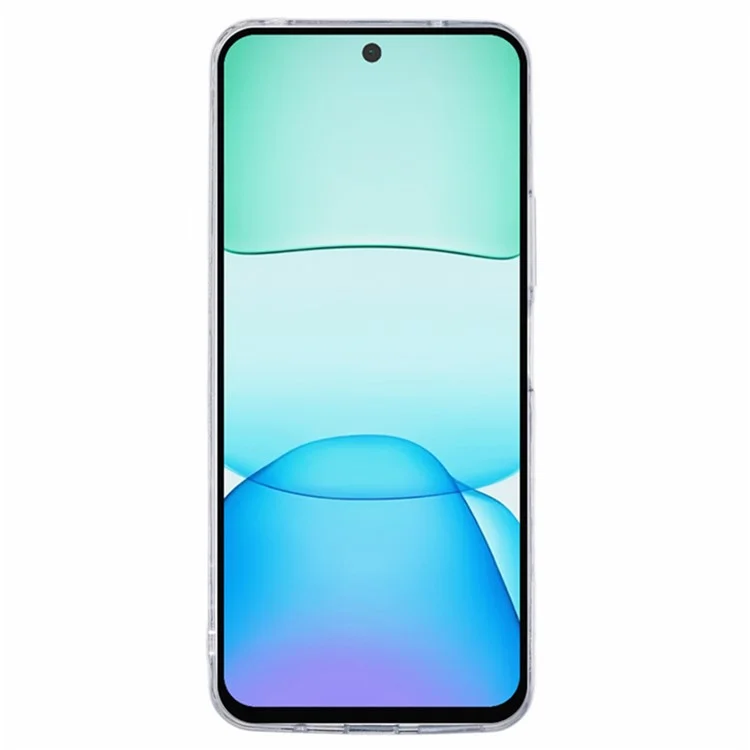 Wanlonfeng AW -serie Für Xiaomi Redmi 13 5G / 4G Hülle Mit Screenfilm TPU Phone Cover PVC Butterfly Epoxy - Schwarz