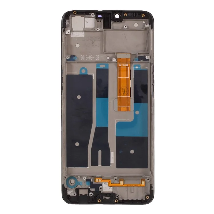 Für Oppo A5 (ax5) (4+64 Gb) / A3s Grad S OEM LCD -bildschirm Und Digitalisiererbaugruppe + Rahmenersatzteil (ohne Logo)