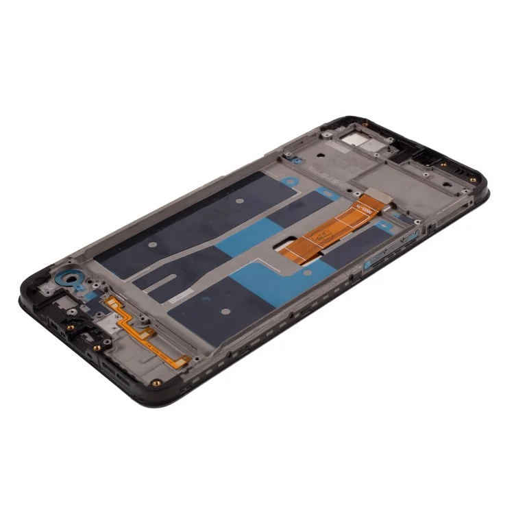 Für Oppo A5 (ax5) (4+64 Gb) / A3s Grad S OEM LCD -bildschirm Und Digitalisiererbaugruppe + Rahmenersatzteil (ohne Logo)