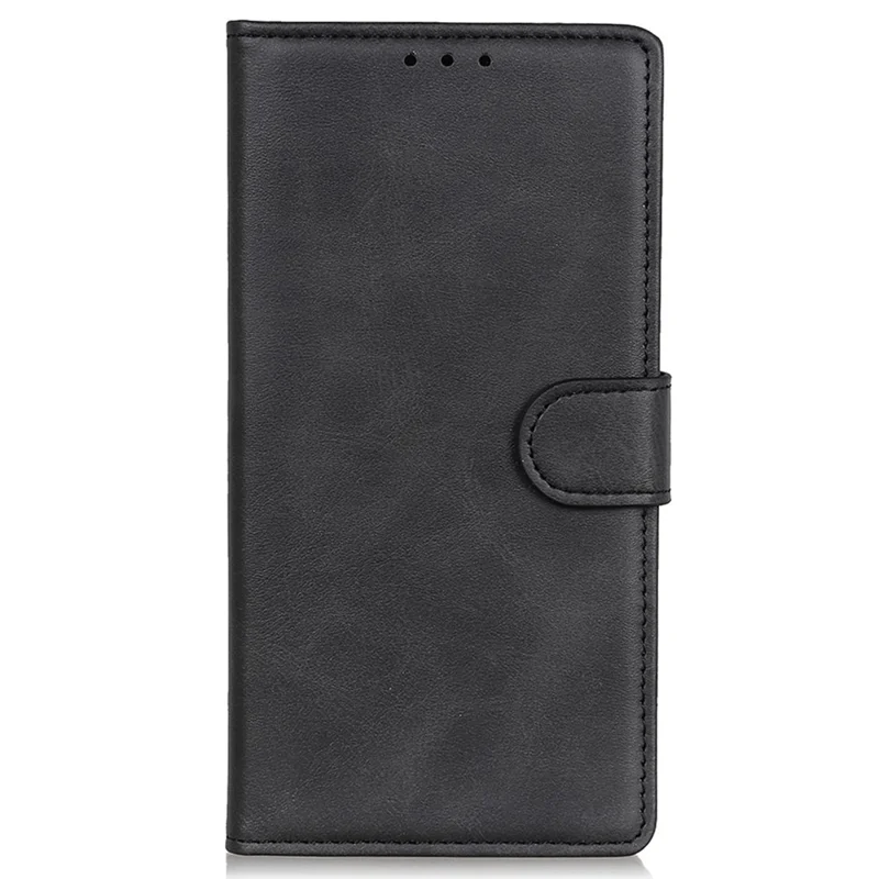 Pour Xiaomi 14T Pro Stand Wallet Case de Vache de Vache Texture Téléphone Téléphone - Noir