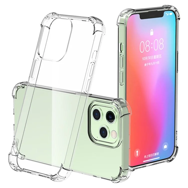 Bulk Acheter un Cas de Téléphone Clair Pour Oppo A57 4G / A77 4G / Couverture TPU D'angle Renforcé A77s 4G (découpe Précise)