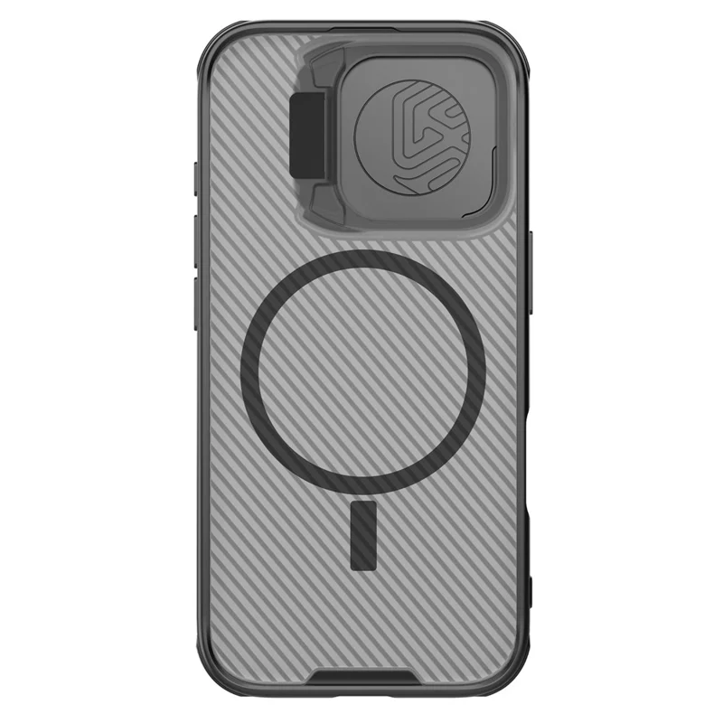 NILLKIN Camshield Prop Magnetic Translucent Series for iPhone 16 Pro Case Compatible with MagSafe TPU+PC Phone Cover with Camera Lid