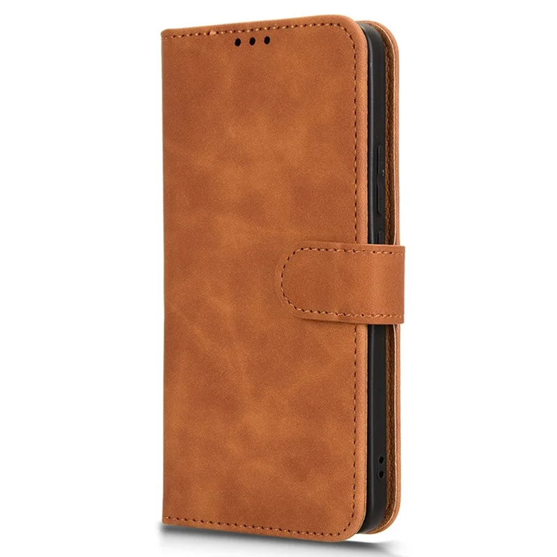 For Xiaomi 14T Pro Leather Case Skin-Feel Anti-Drop Wallet Flip Phone Cover - Brown