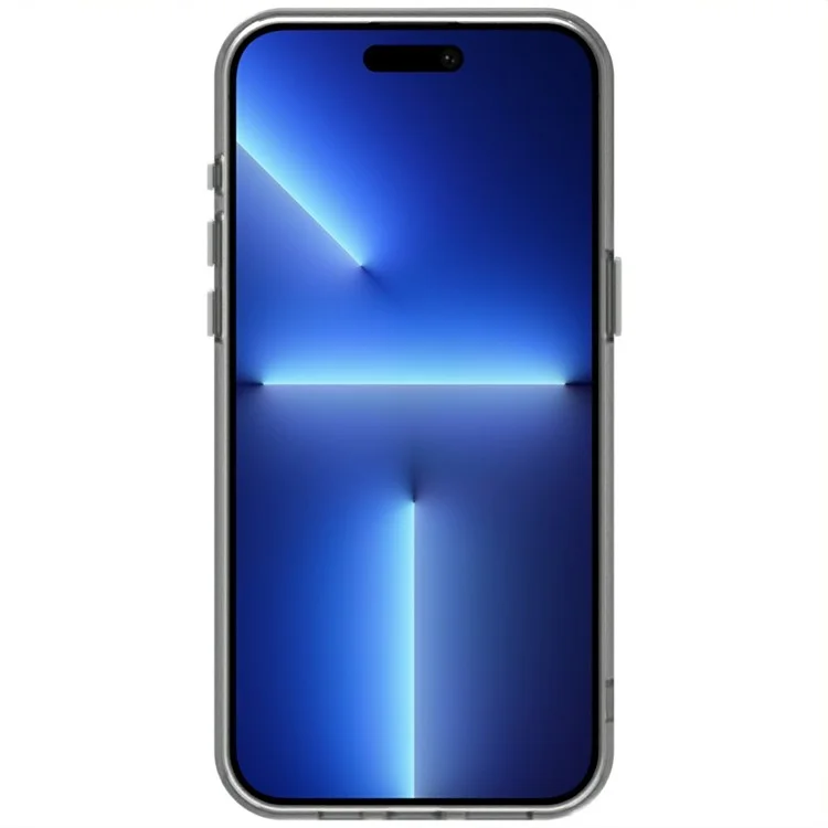 Funda para iPhone 15 Pro Max de la serie Candy compatible con PC, MagSafe, TPU y PET a prueba de caídas - Blanca
