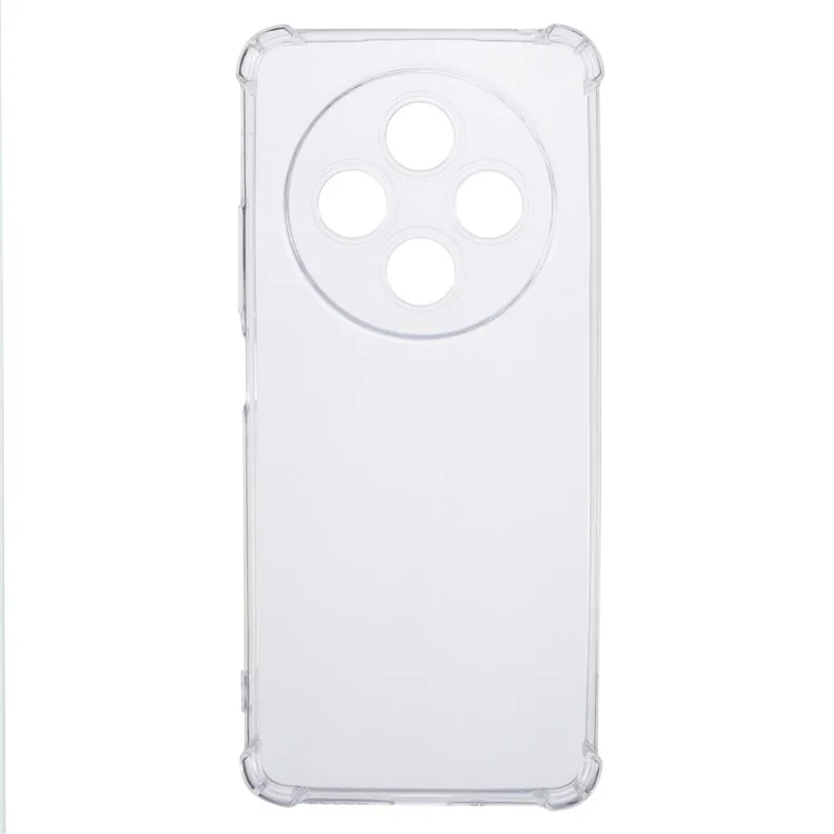 Para Xiaomi Poco C75 4G / Redmi 14R 5G / 14C 4G Capa do Telefone Reforçada de Canto Antideslizante Capa de TPU Transparente