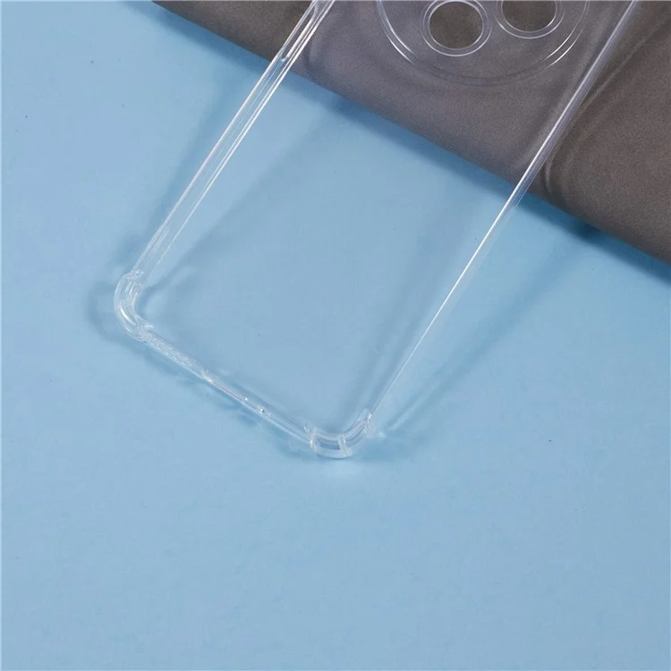 Para Xiaomi Poco C75 4G / Redmi 14R 5G / 14C 4G Capa do Telefone Reforçada de Canto Antideslizante Capa de TPU Transparente