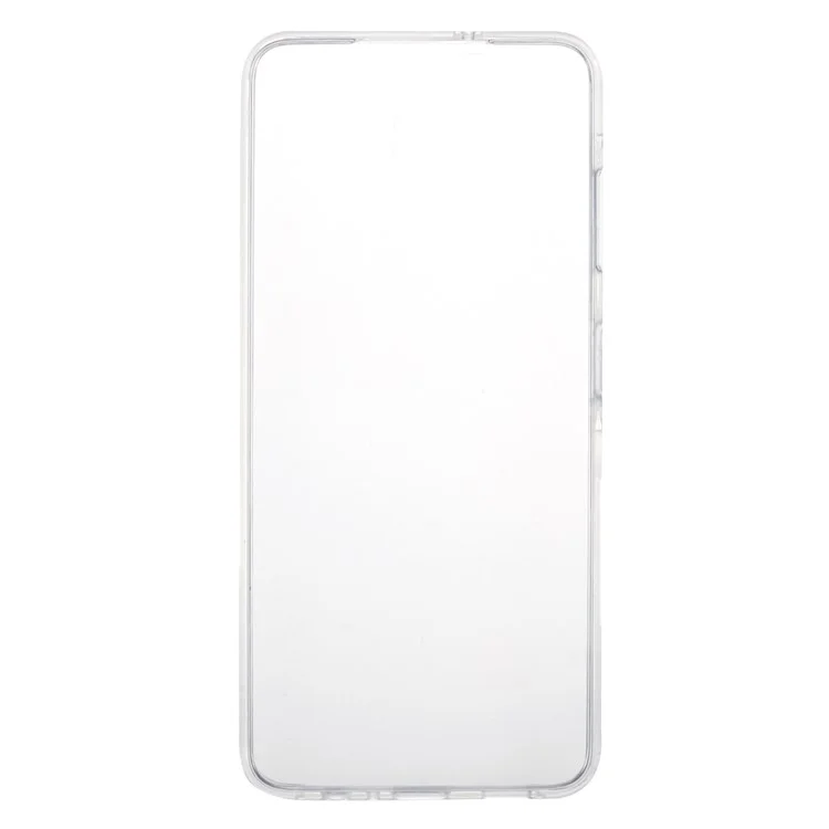 For Samsung Galaxy A06 4G Case TPU Frame Clear Acrylic Back Phone Cover with PET Film