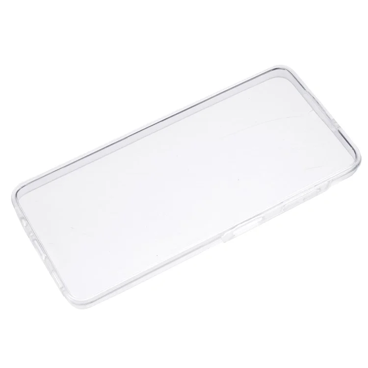 For Samsung Galaxy A06 4G Case TPU Frame Clear Acrylic Back Phone Cover with PET Film