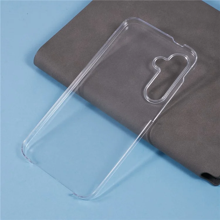 For Samsung Galaxy S24 FE Case TPU Frame Clear Acrylic Back Phone Cover with PET Film