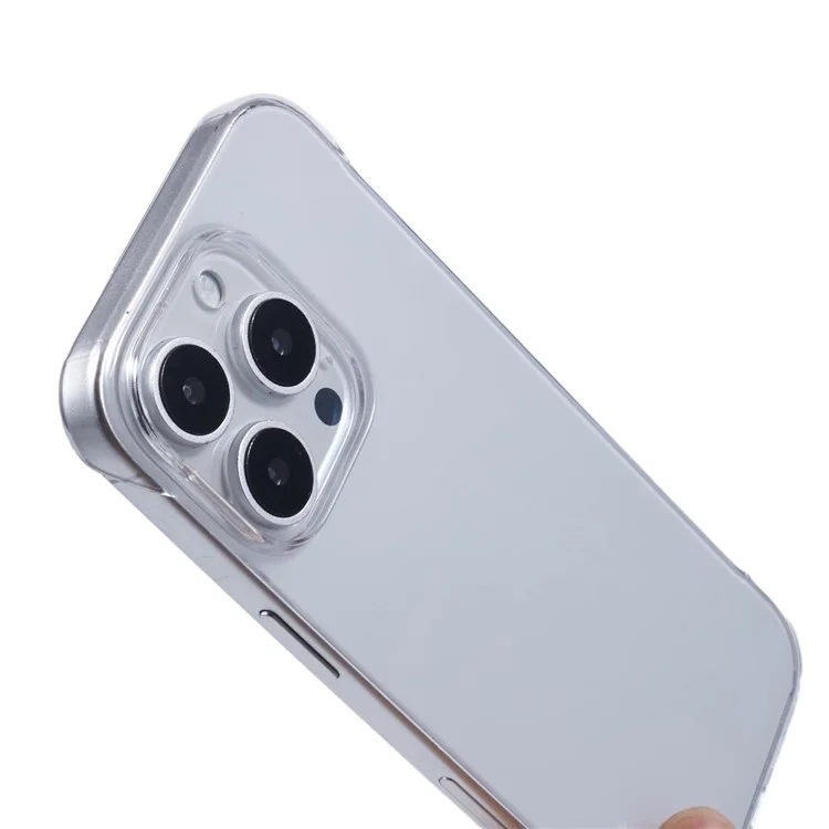 Para Iphone 16 Pro Case Transparent PC Borderless Cover Sin Borde