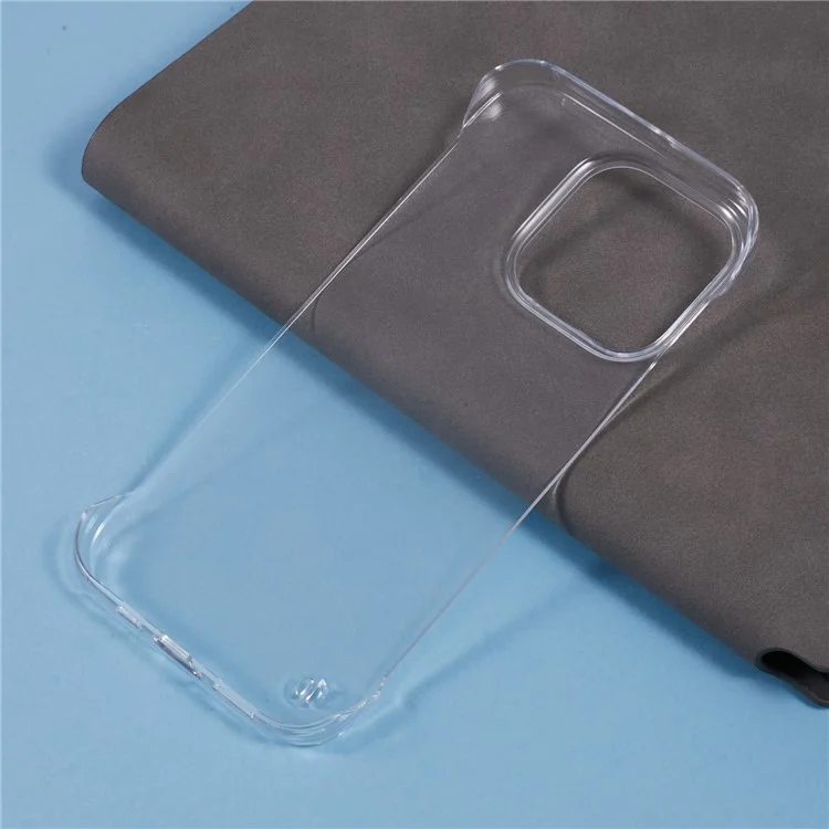 Para Iphone 16 Pro Case Transparent PC Borderless Cover Sin Borde