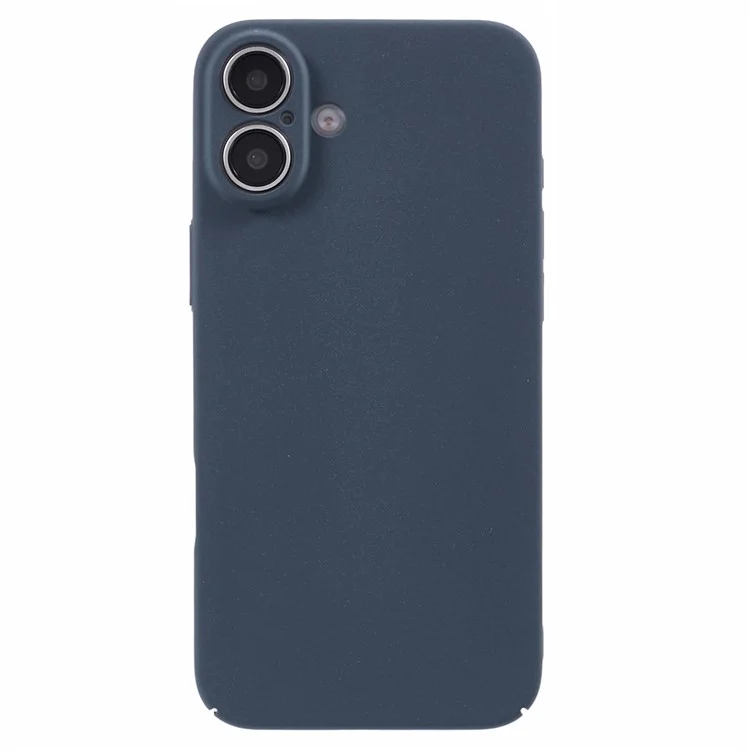 Para Iphone 16 Case Matte Hard PC Ultra-Slim Teléfono Cubierta - Gris Oscuro
