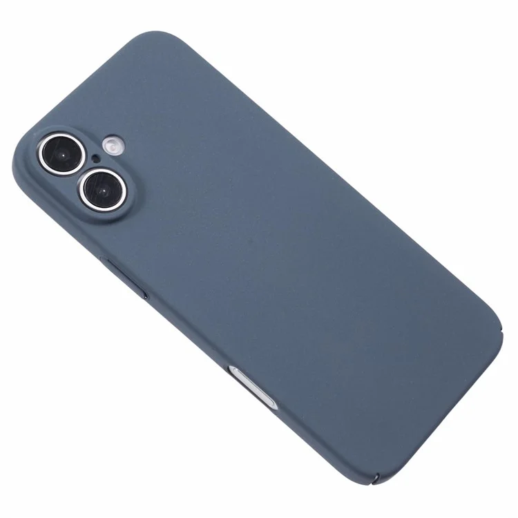 Para Iphone 16 Case Matte Hard PC Ultra-Slim Teléfono Cubierta - Gris Oscuro