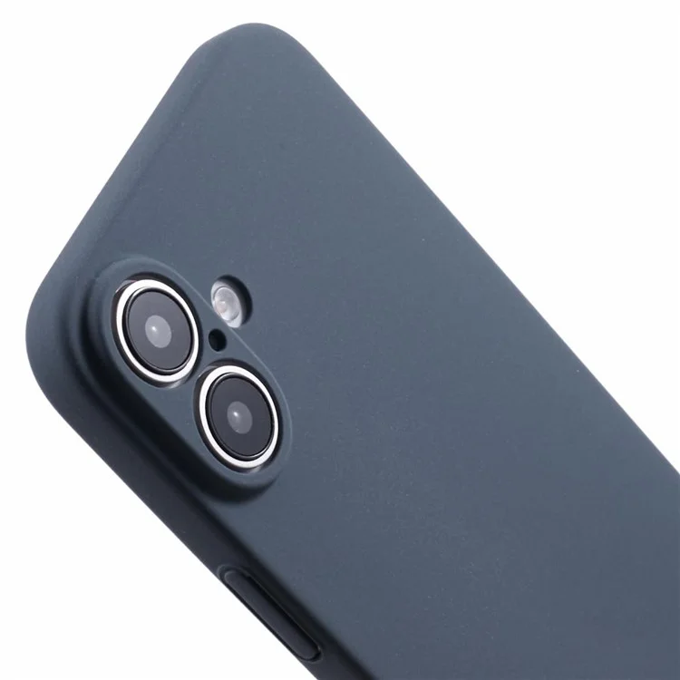 Para Iphone 16 Case Matte Hard PC Ultra-Slim Teléfono Cubierta - Gris Oscuro