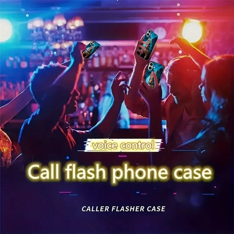 Для Iphone 16 Case Call Flash Series Печать - Звездный Конь