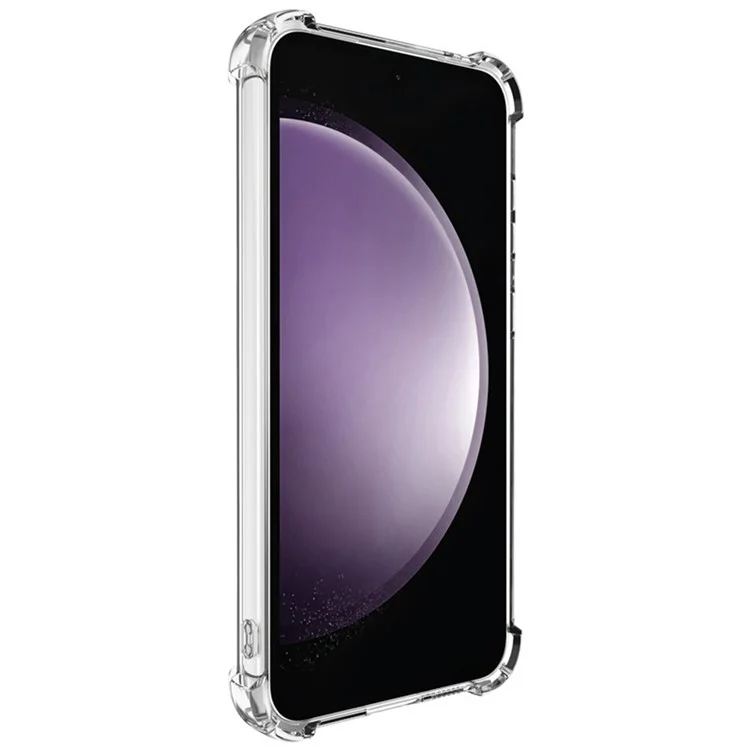 Capa IMAK UX-4 Series para Samsung Galaxy S23 FE Straight Frame Four Corner Shockproof Clear TPU