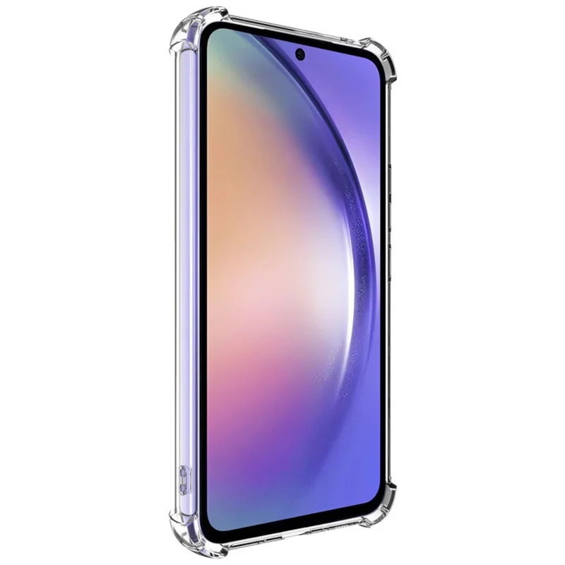 IMAK UX-4 Serie für Samsung Galaxy A54 5G Hülle Gerade Rahmen Vier-Ecken-Stoßfeste Klare TPU-Abdeckung