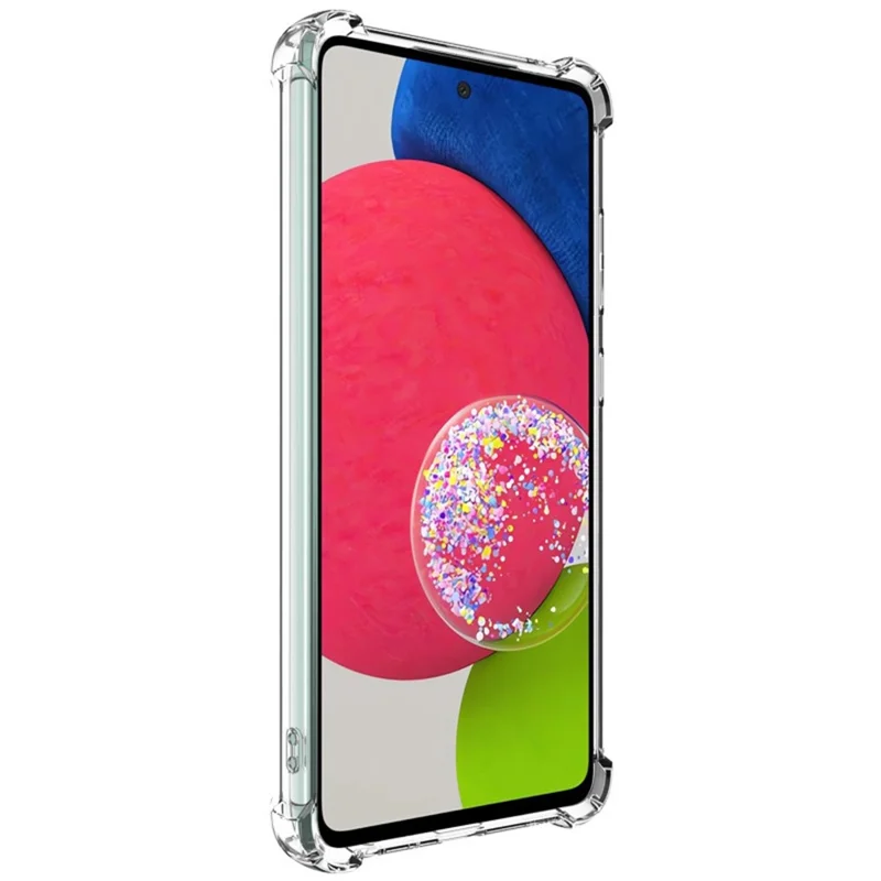 IMAK UX-4 Series for Samsung Galaxy A52s 5G / A52 5G / 4G Case Straight Frame Four Corner Shockproof Clear TPU Cover