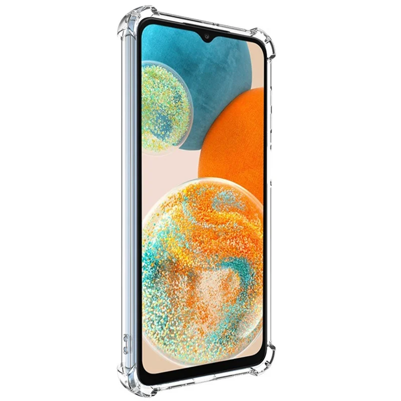 Серия Imak UX-4 Для Samsung Galaxy A23 4G / A23 5G (Global Version) Case Strage Frame Four Corner Shockper Clear Cover Cover