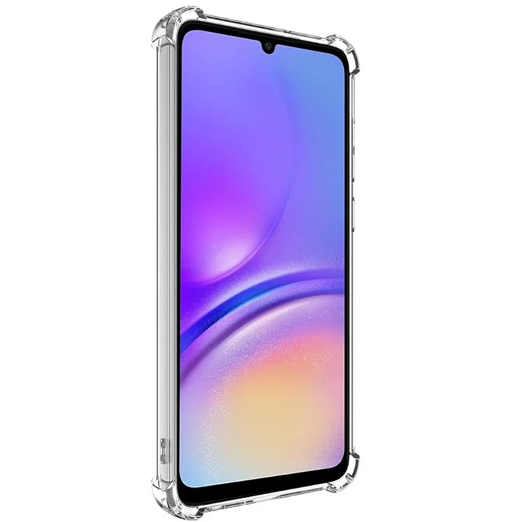 IMAK UX-4 Series para Samsung Galaxy A05 4G Funda Straight Frame Four Corner Shockproof Clear TPU Cover