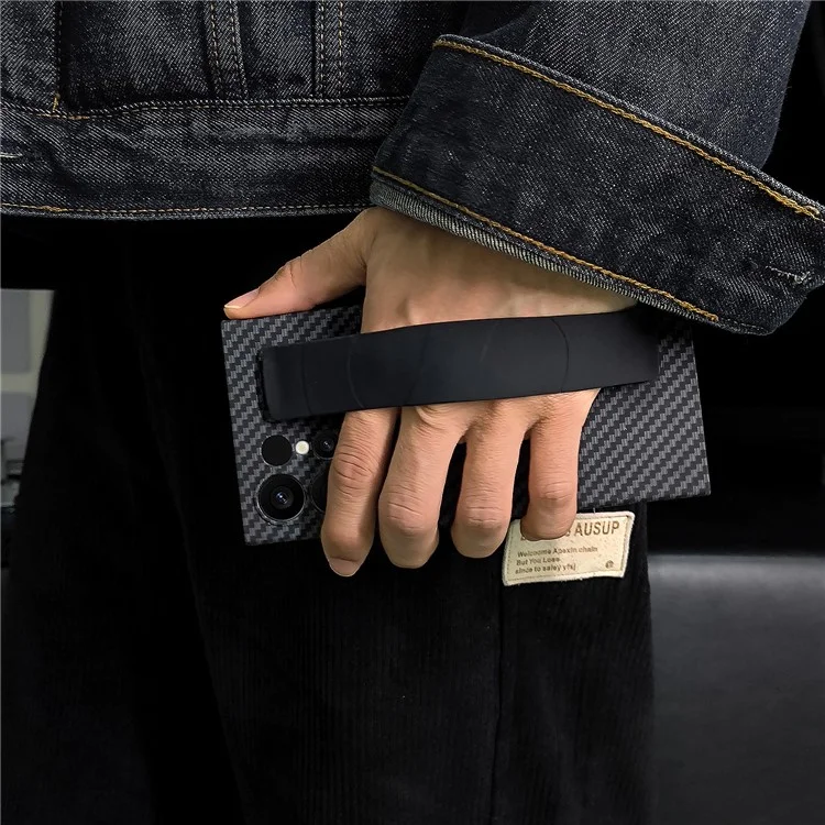 Acquisto di Massa Per Iphone 16 Pro Case Carbon Fibre Texture Copertina Per Telefono PC Duro Con Cinturino in Silicone